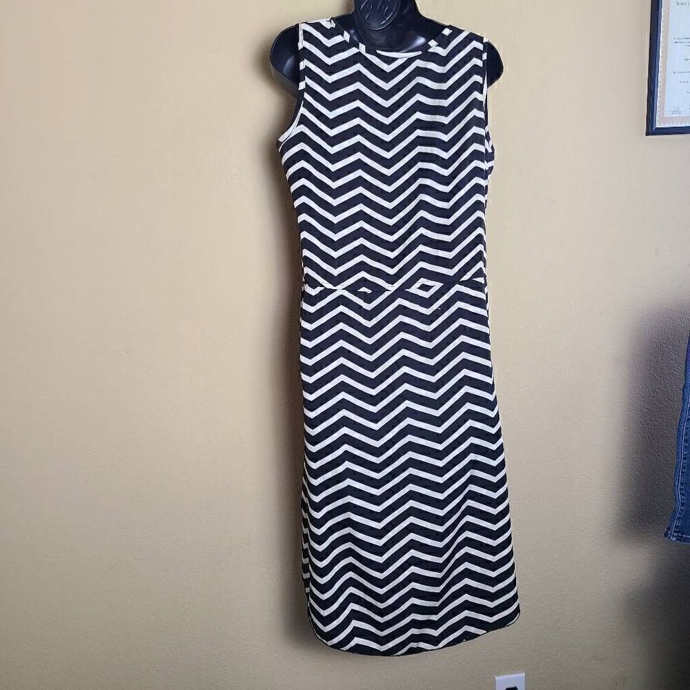 Indulge Chevron High Low Dress - Picture 4 of 8